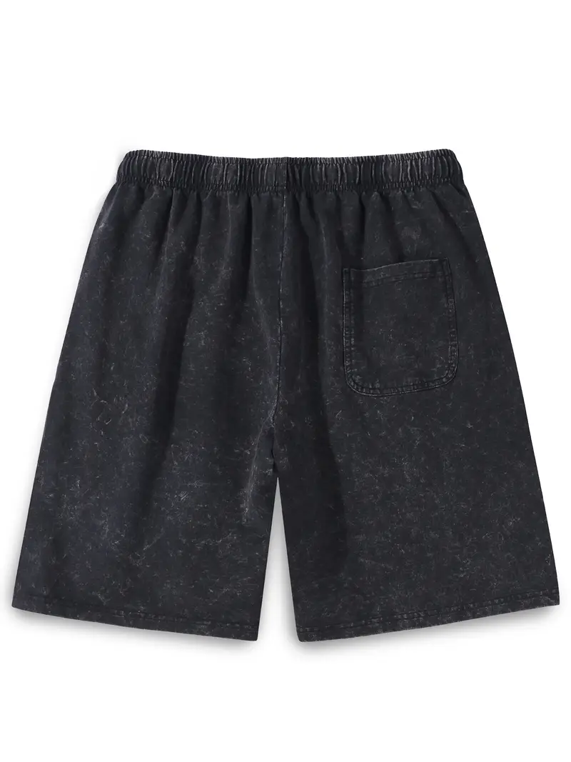 MODELO Men's Vintage Washed Casual Shorts - Image 2