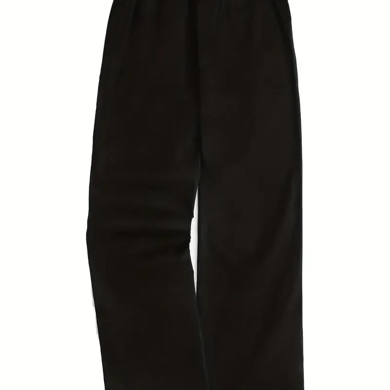 Yegthou Women's Cotton Linen Palazzo Pants