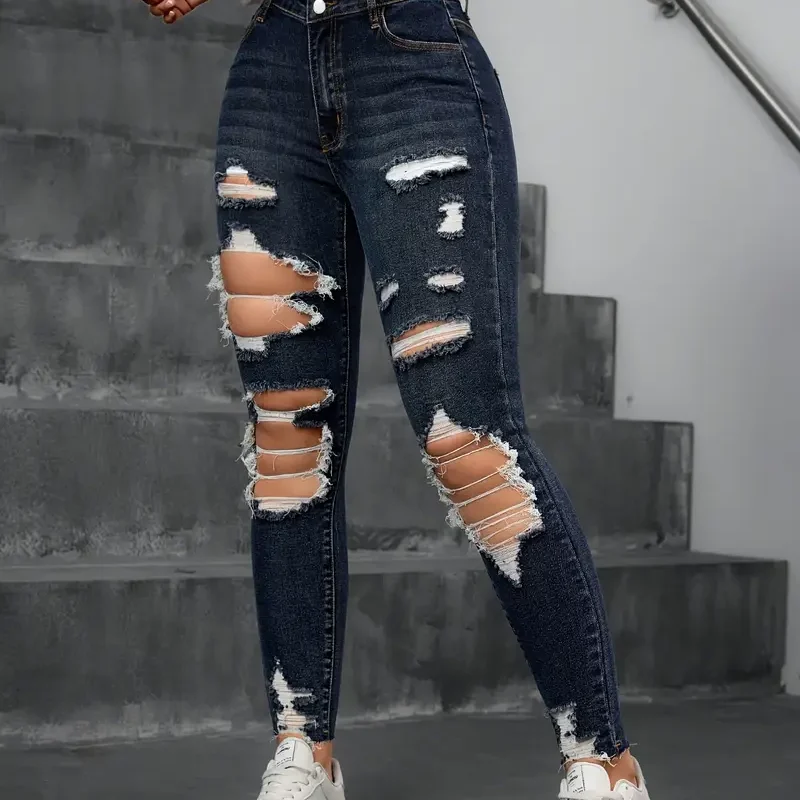 Women'S Fashionable Flared Jeans