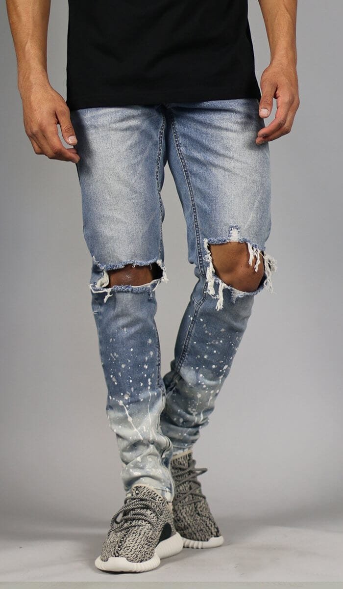 Flame Nate Zipper Jeans - Image 6