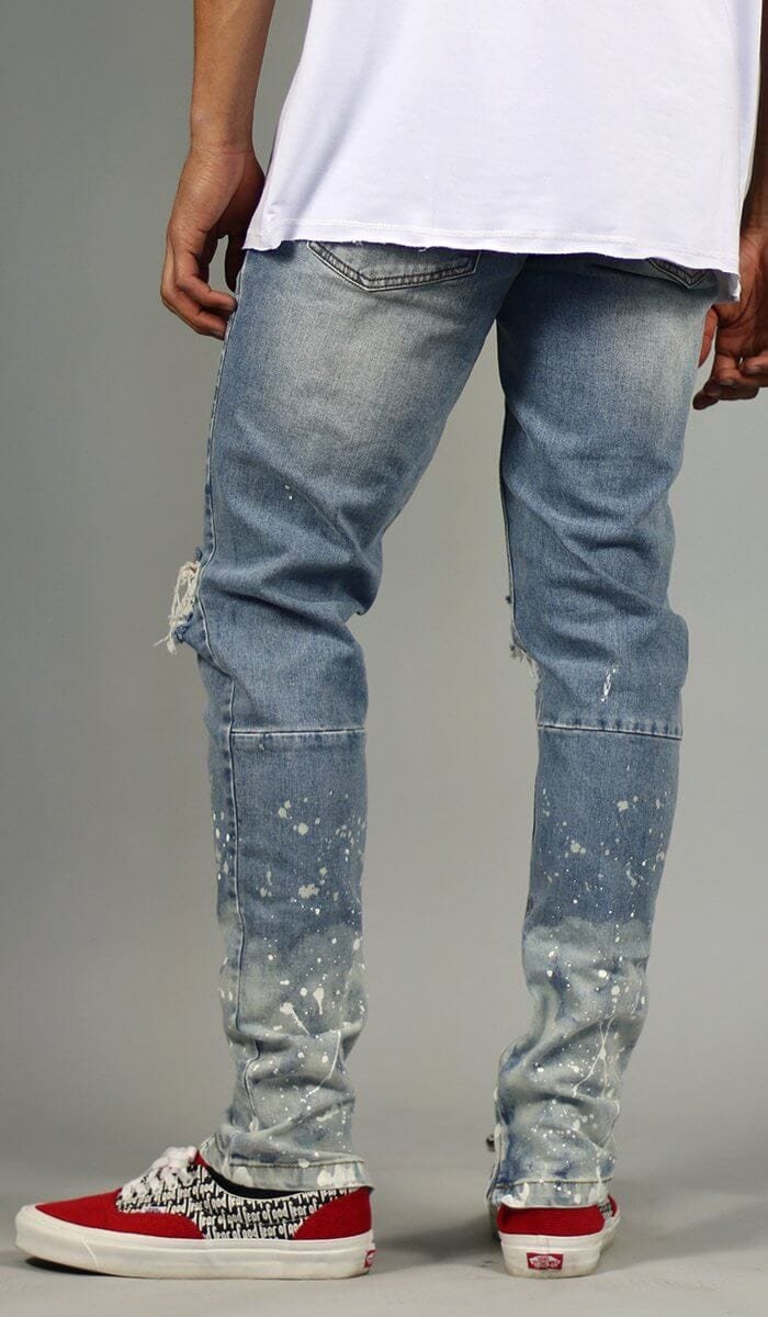 Flame Nate Zipper Jeans - Image 3
