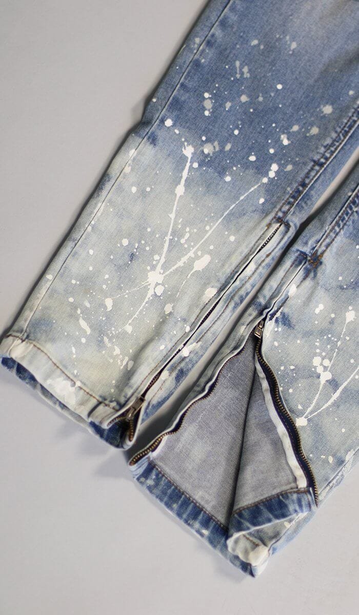 Flame Nate Zipper Jeans - Image 8