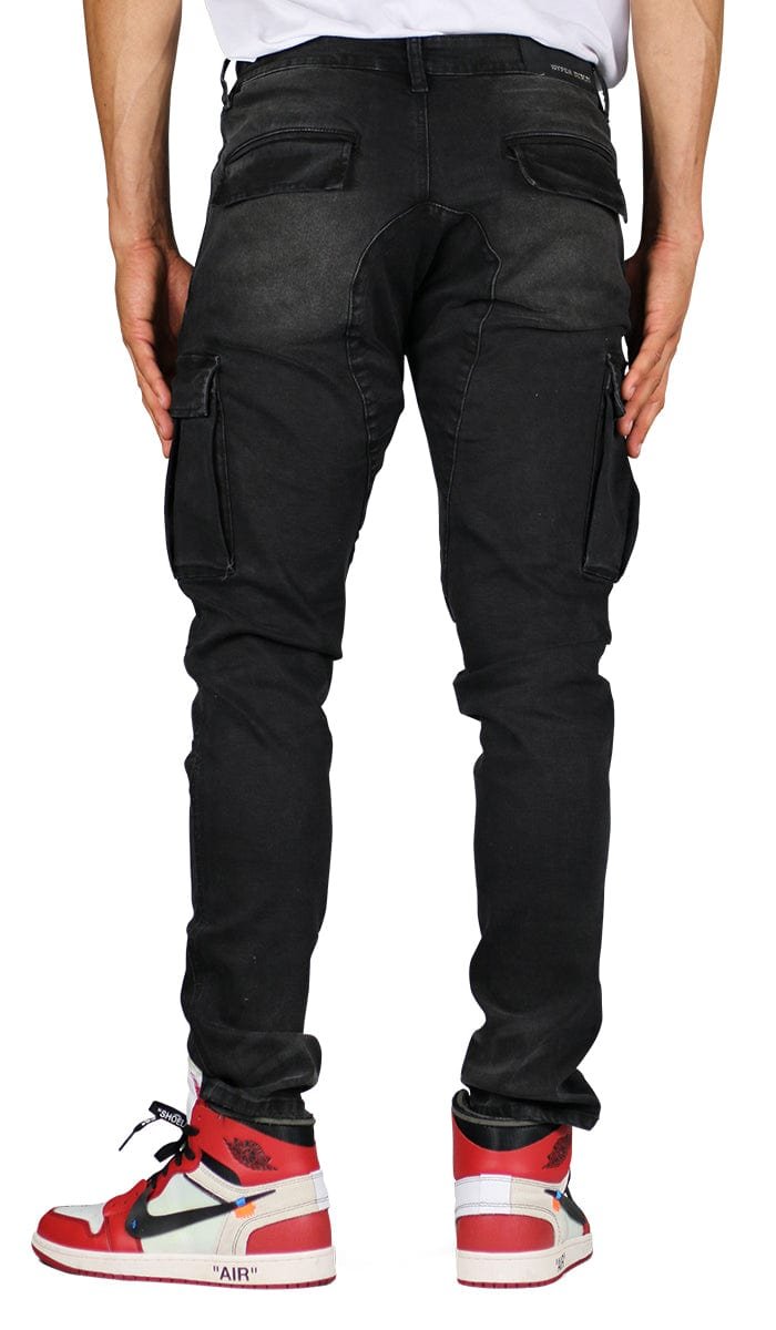 Black Cargo Jeans - Image 8