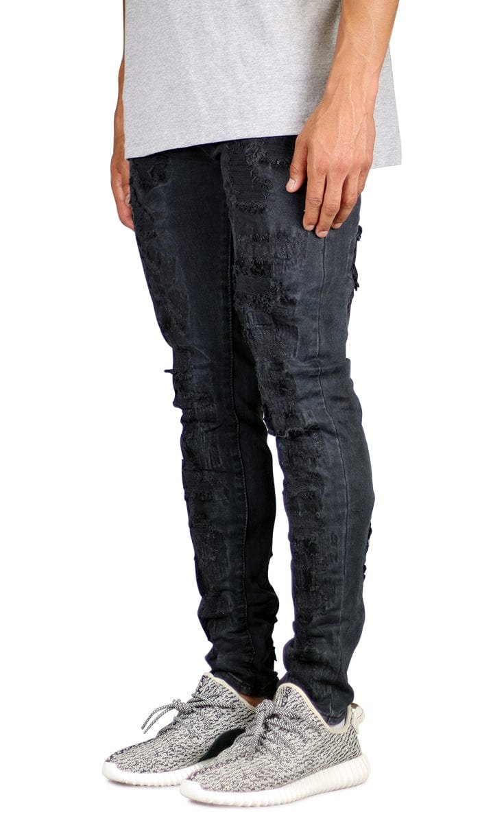 Fade Black Thrasher Jeans - Image 5