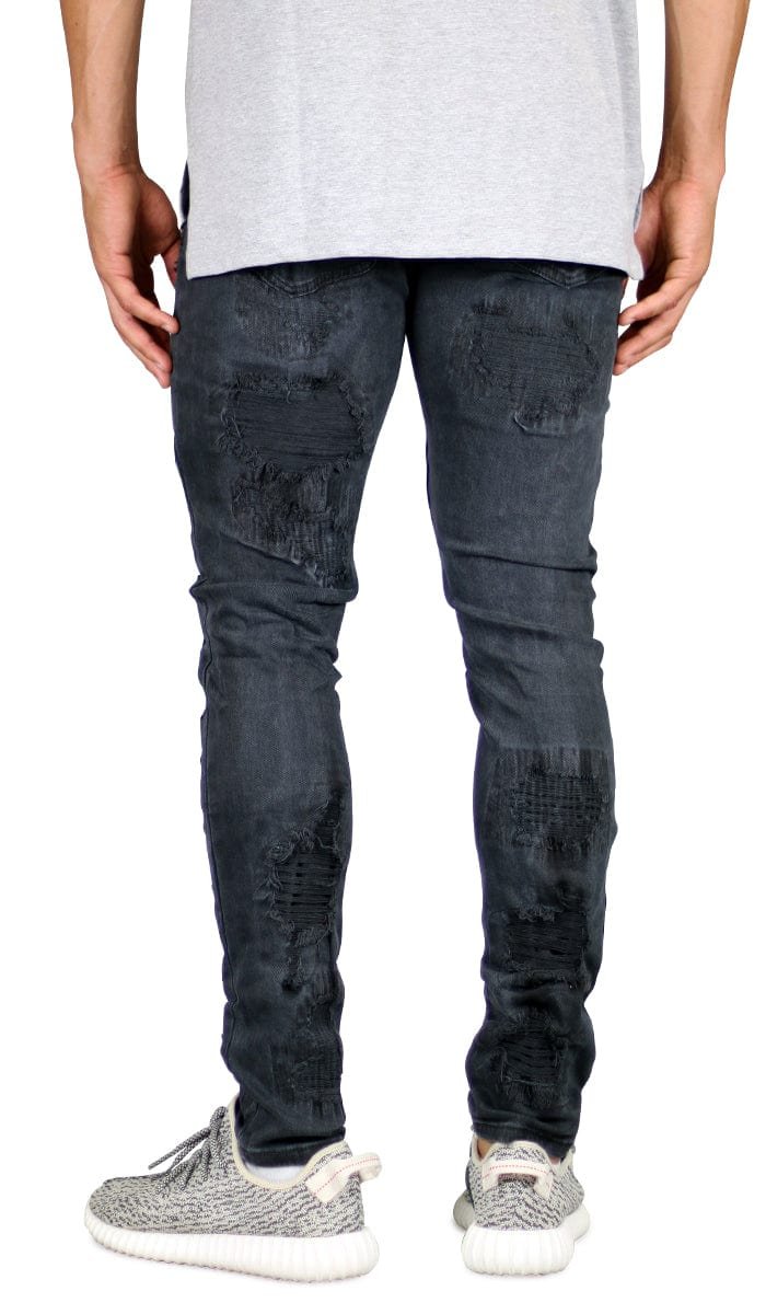Fade Black Thrasher Jeans - Image 2