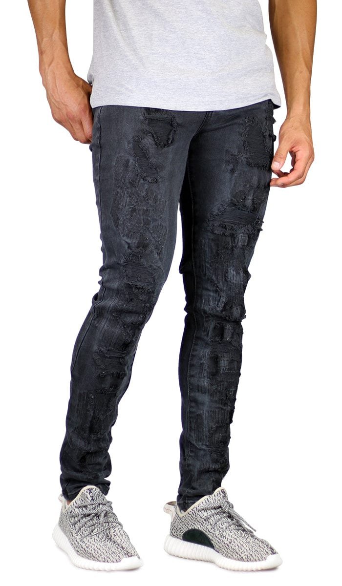 Fade Black Thrasher Jeans - Image 3
