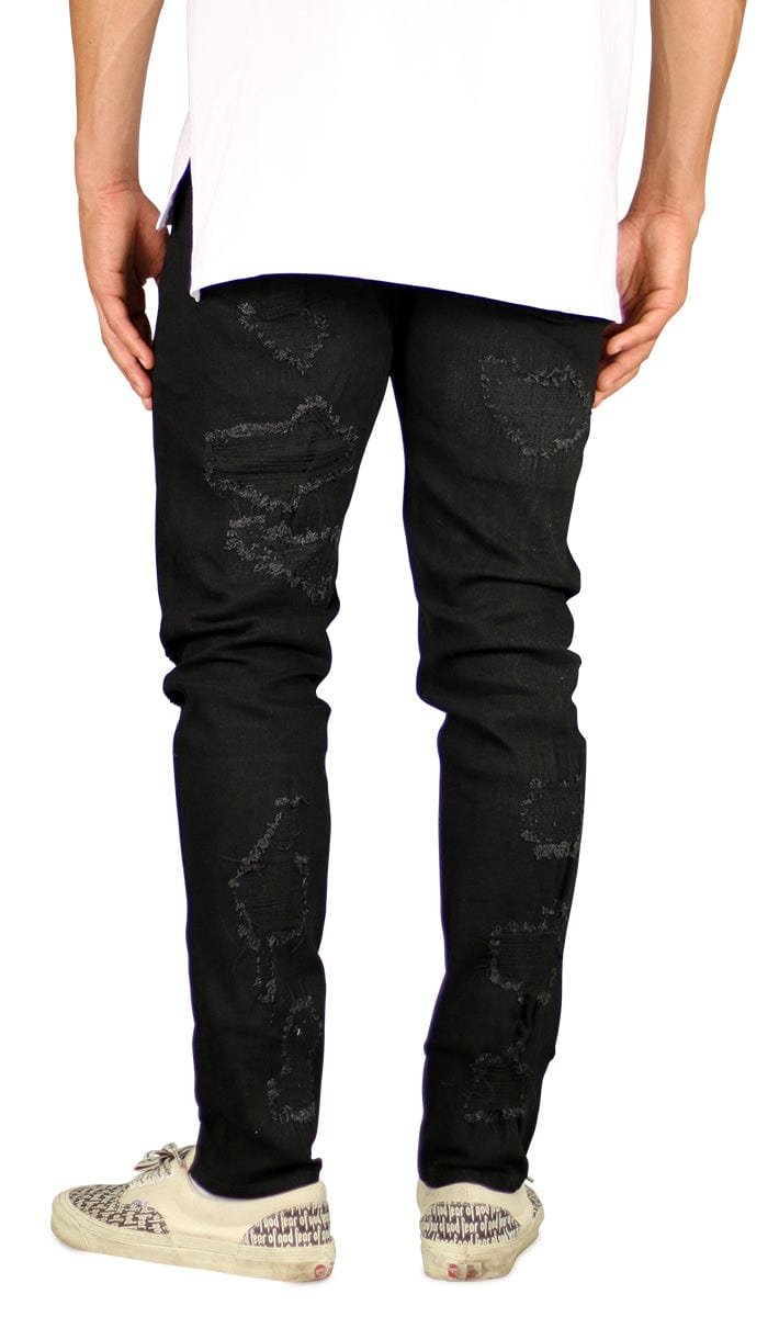 Jet Black Thrasher Jeans - Image 6