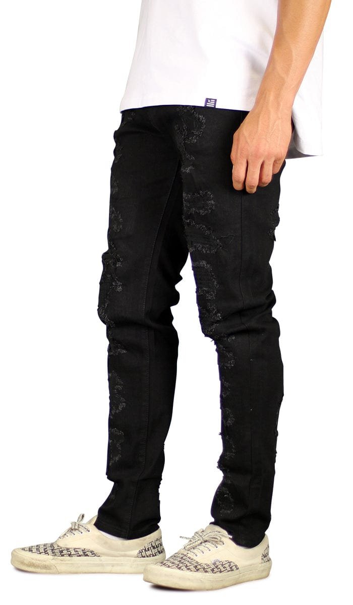 Jet Black Thrasher Jeans - Image 8