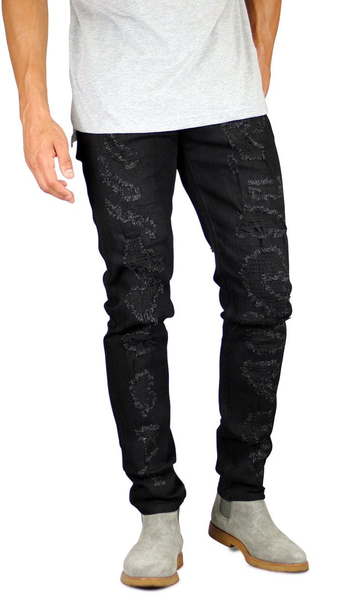 Jet Black Thrasher Jeans - Image 9