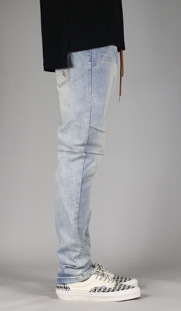 LT.Blue Gnu Zipper Jeans - Image 4