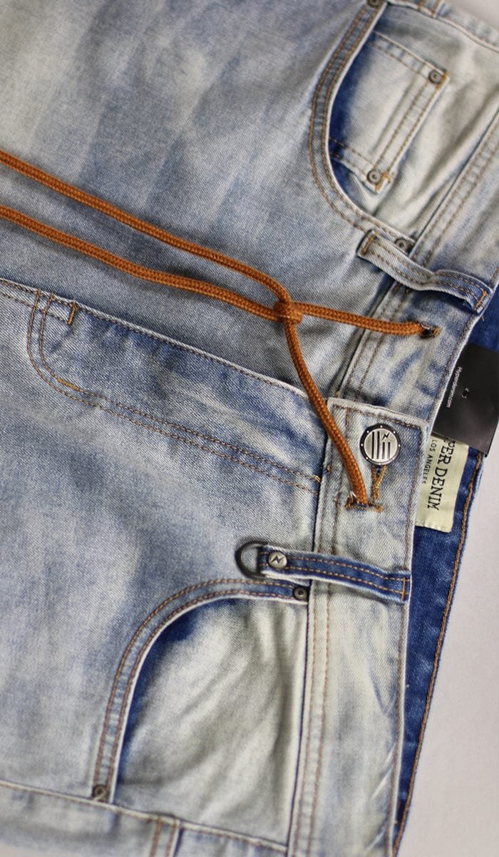 LT.Blue Gnu Zipper Jeans - Image 7
