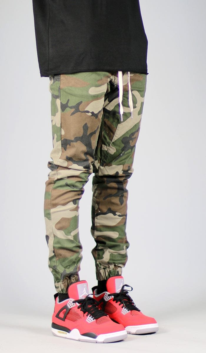 Camo Drop Crotch Joggers - Image 8