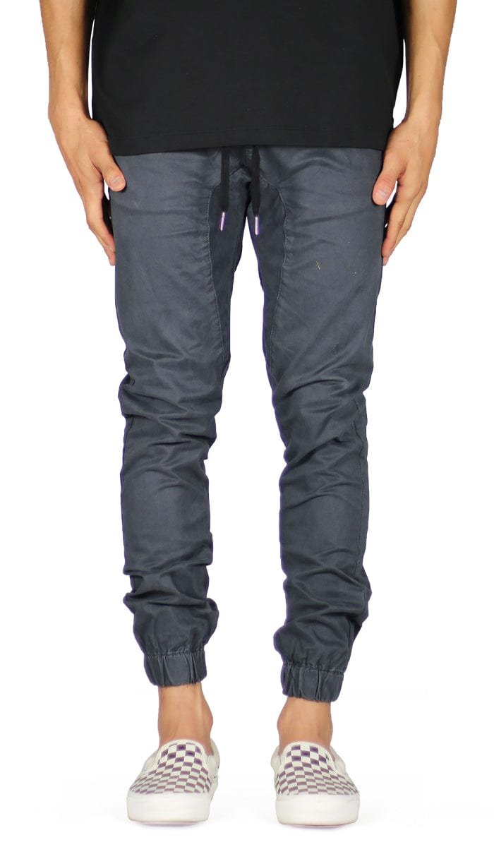 Charcoal Drop Crotch Joggers