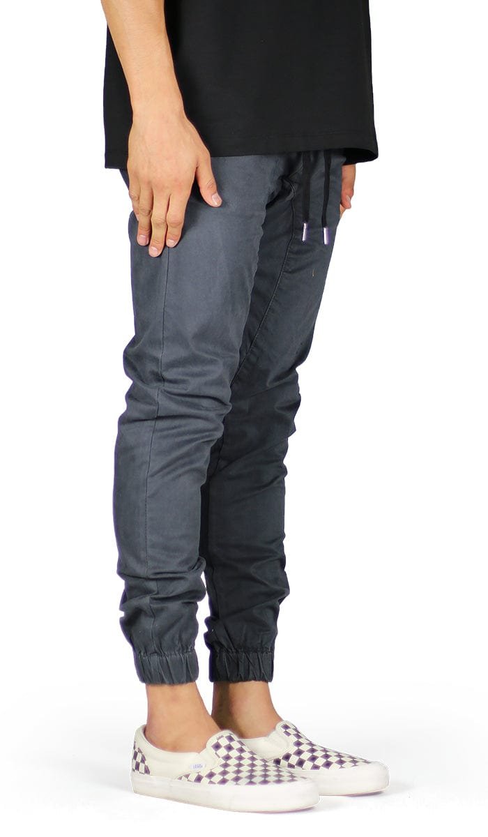 Charcoal Drop Crotch Joggers - Image 2