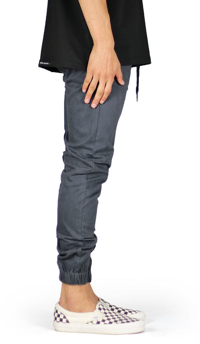 Charcoal Drop Crotch Joggers - Image 3