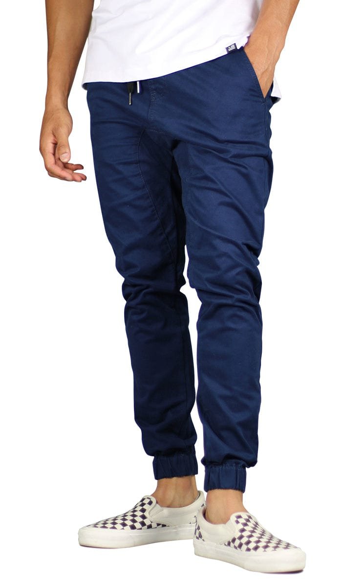 DK.Navy Drop Crotch Joggers - Image 7
