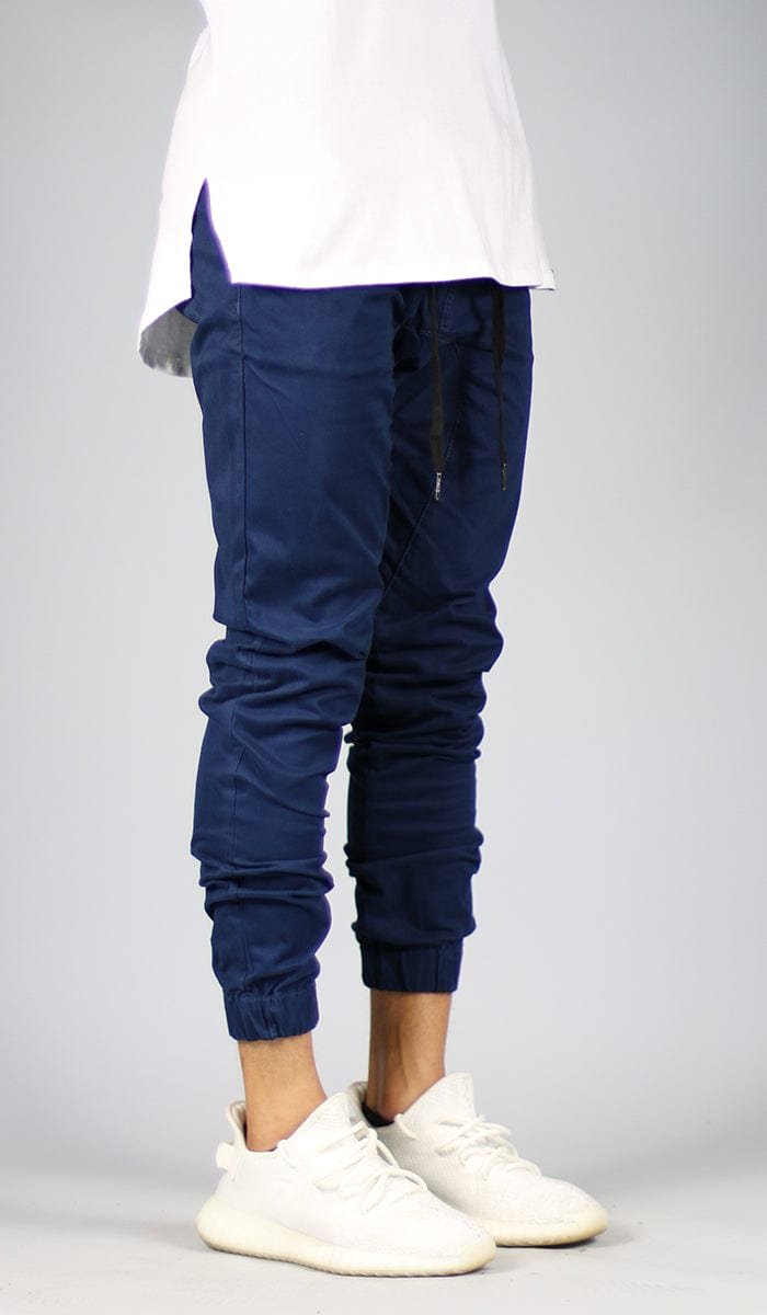 DK.Navy Drop Crotch Joggers - Image 9