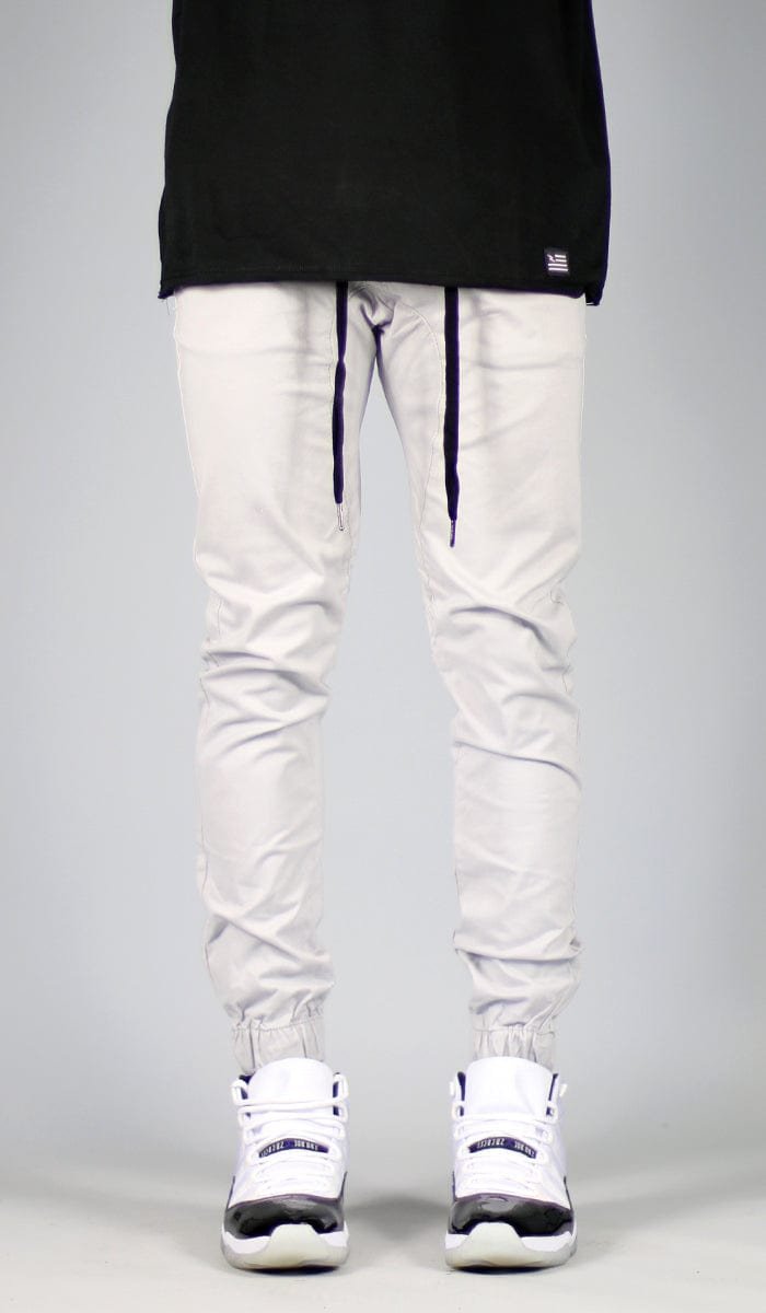 Gray Drop Crotch Joggers - Image 8