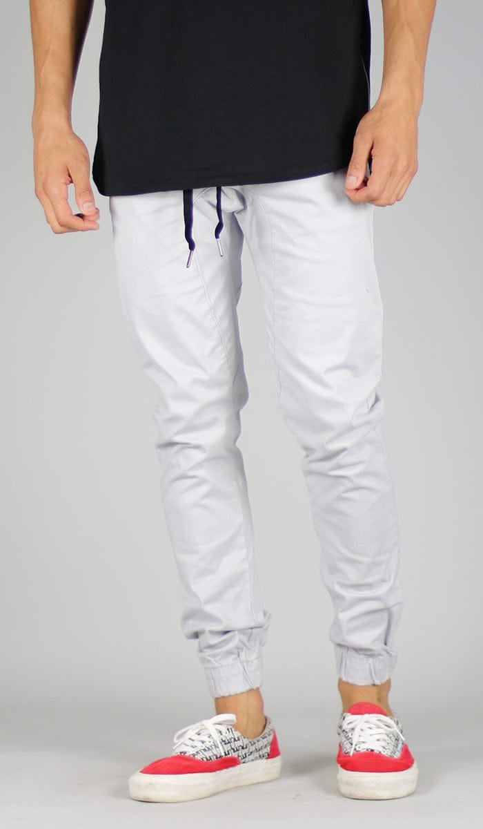 Gray Drop Crotch Joggers - Image 4
