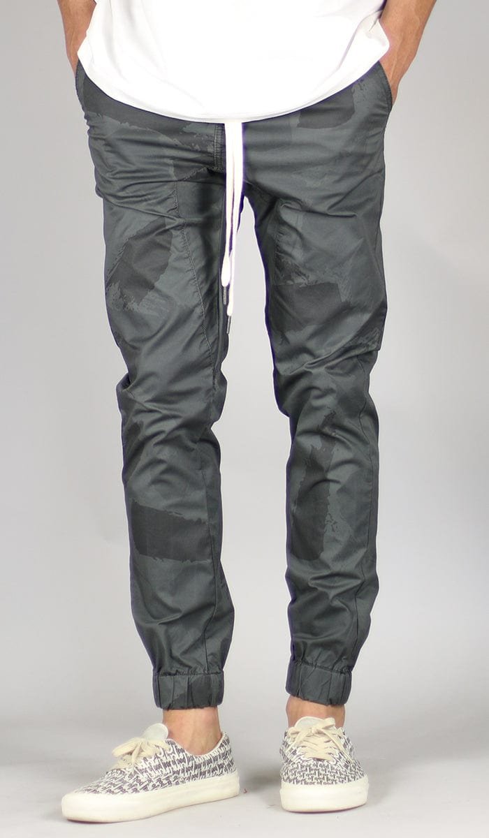 Gray Camo Cool Joggers - Image 2