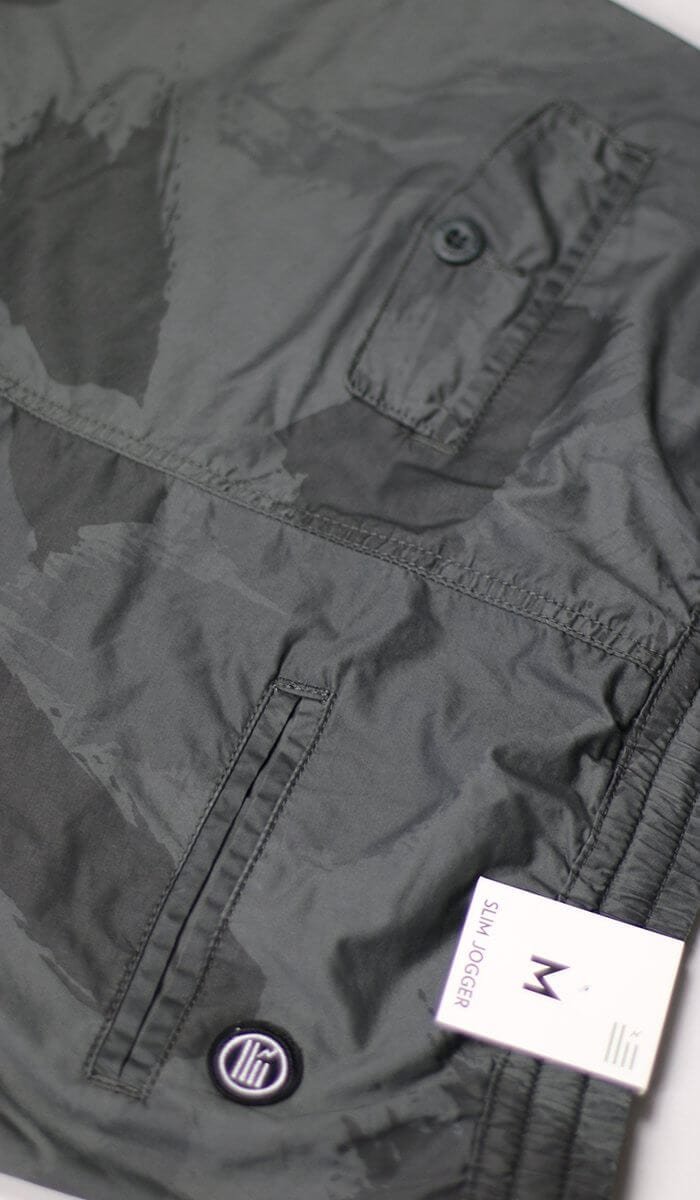 Gray Camo Cool Joggers - Image 9