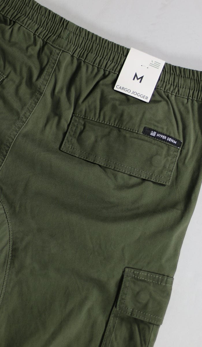 Olive Cargo Joggers - Image 8