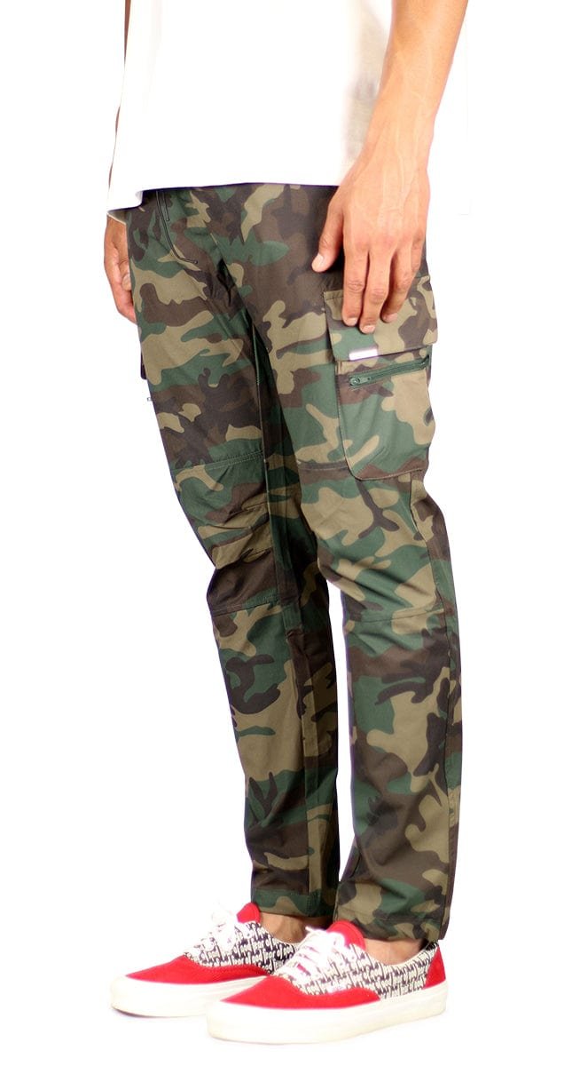 Camo Cool Nylon Cargo Pants - Image 3