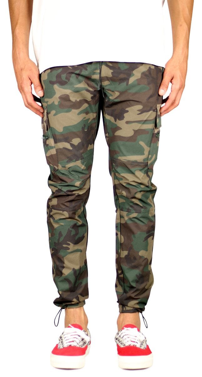 Camo Cool Nylon Cargo Pants