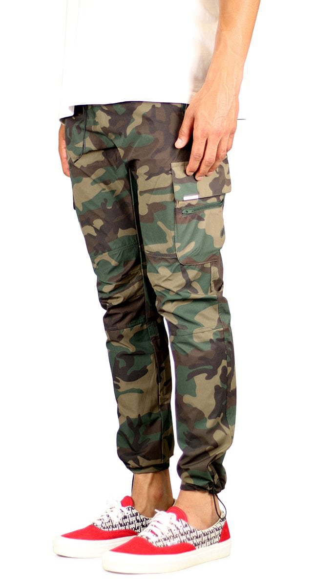 Camo Cool Nylon Cargo Pants - Image 4