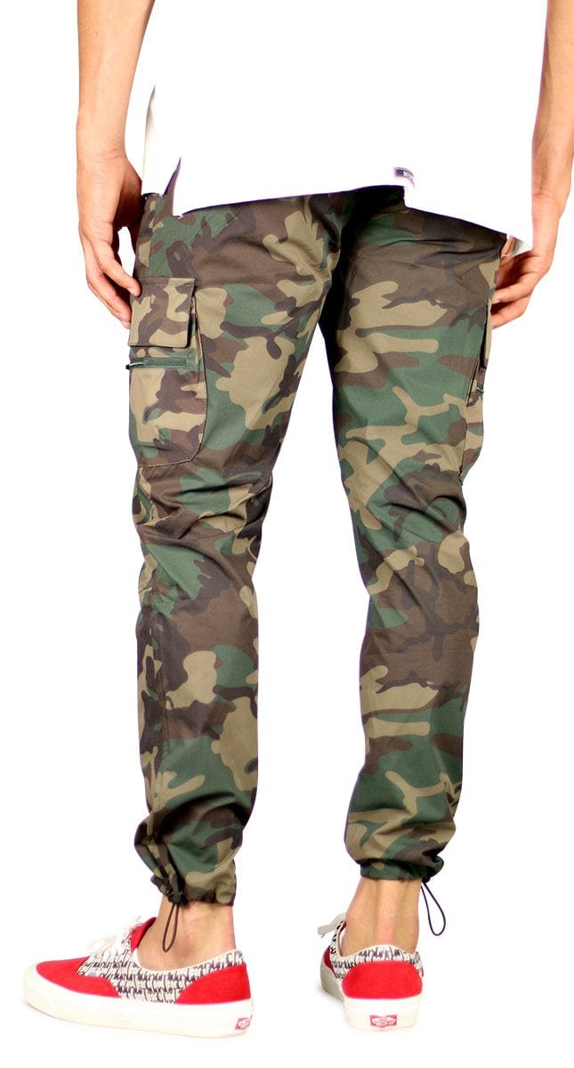 Camo Cool Nylon Cargo Pants - Image 6