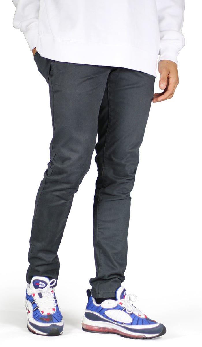 Charcoal Skater Chino Pants - Image 7