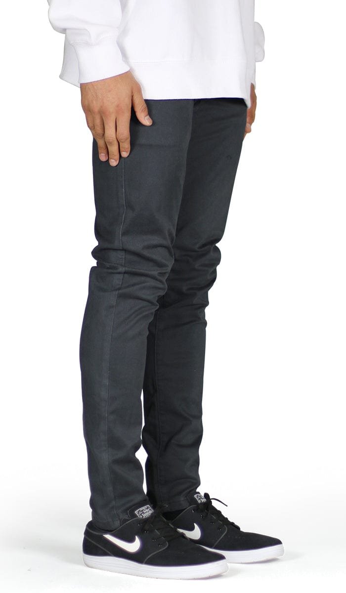 Charcoal Skater Chino Pants - Image 2