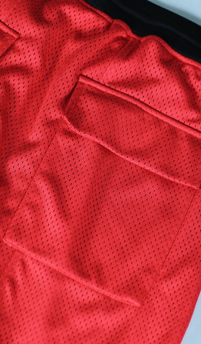 Red Mesh Shorts - Image 6