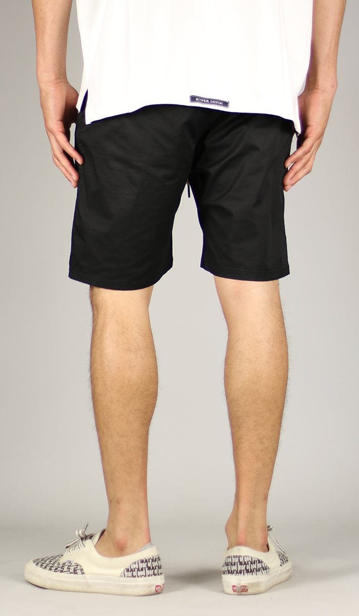 Black Drop Crotch Shorts - Image 4