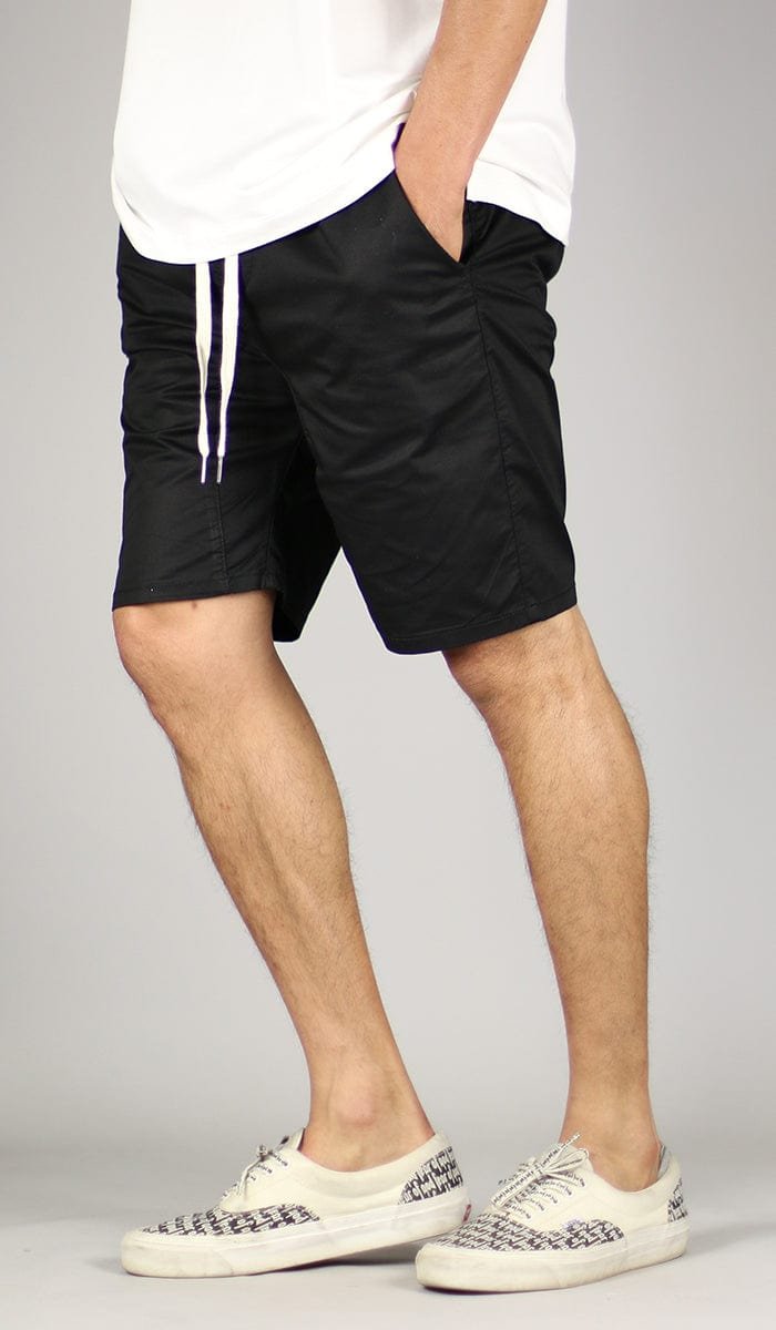 Black Drop Crotch Shorts - Image 5