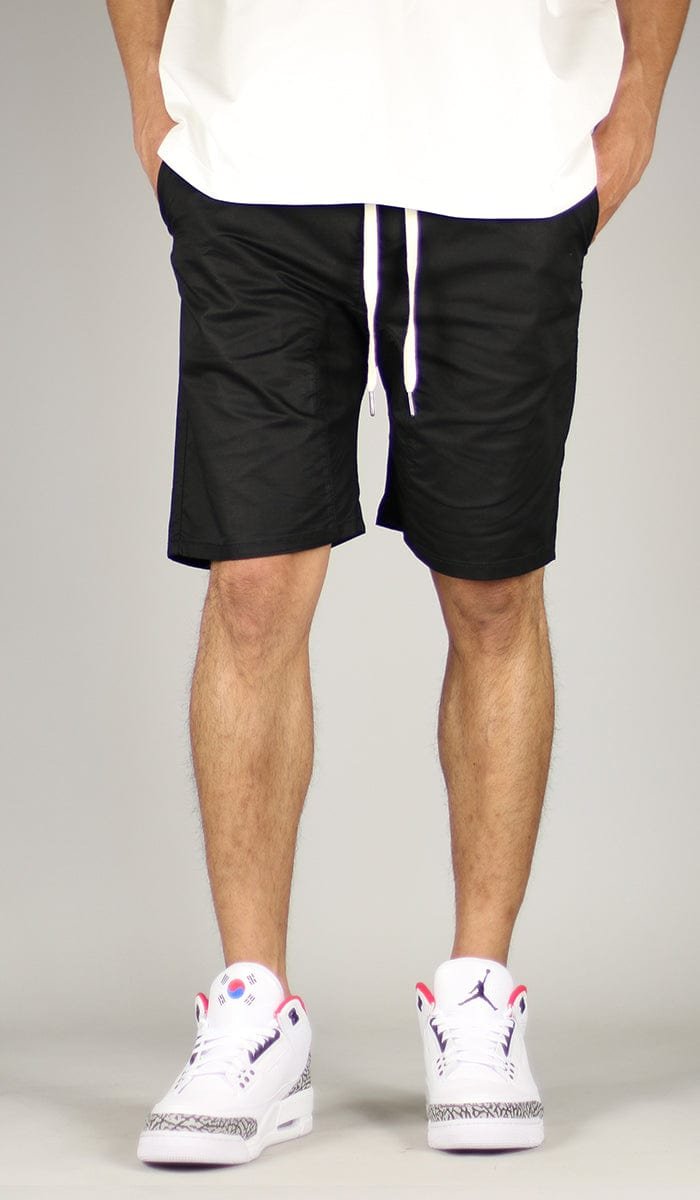 Black Drop Crotch Shorts - Image 6