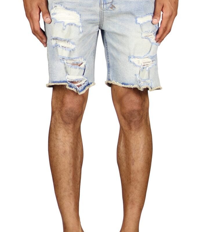 LT.Blue Thrasher Denim Shorts