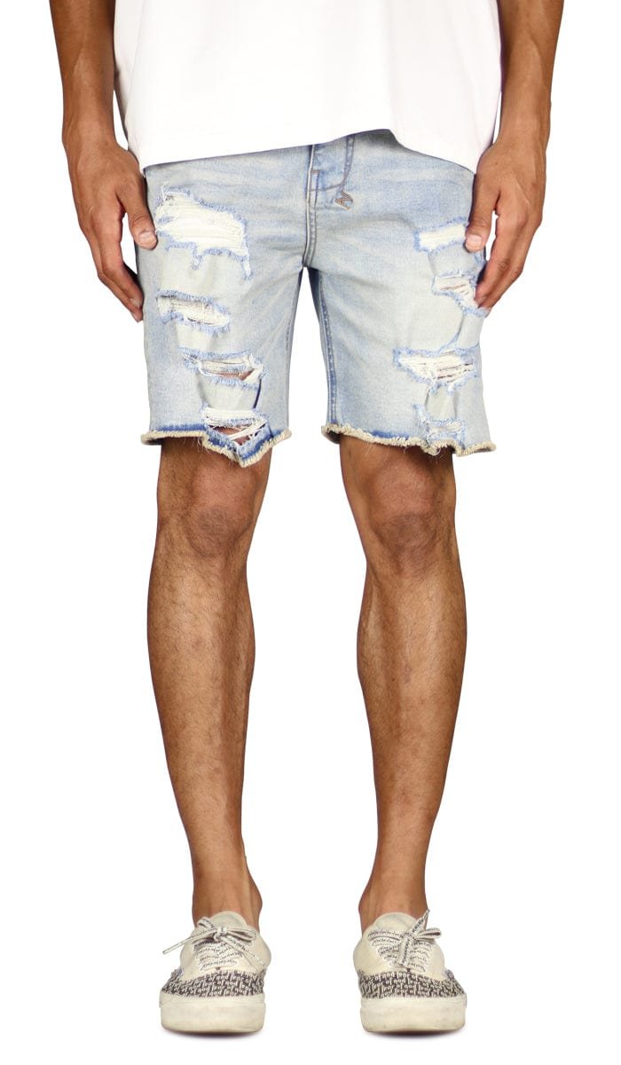 LT.Blue Thrasher Denim Shorts