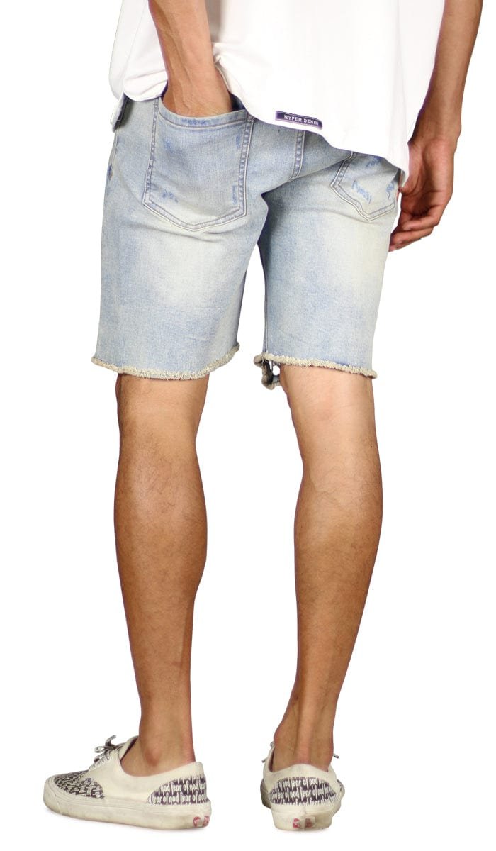 LT.Blue Thrasher Denim Shorts - Image 4