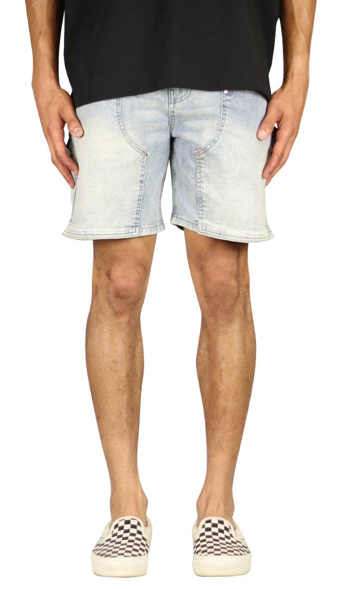LT. Blue Carpenter Denim Shorts
