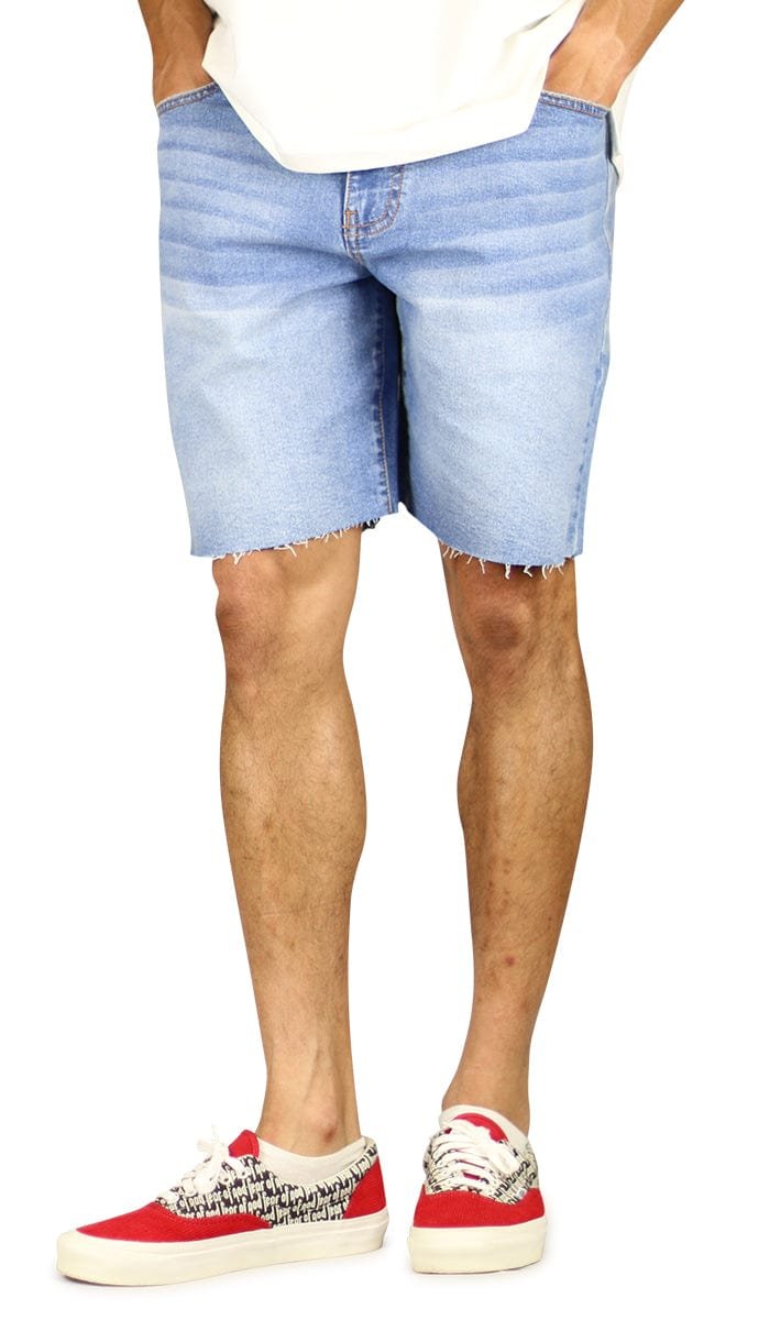 M. Blue Denim Shorts - Image 4