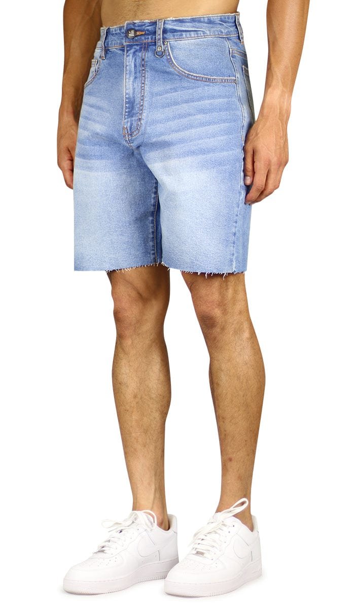 M. Blue Denim Shorts - Image 5