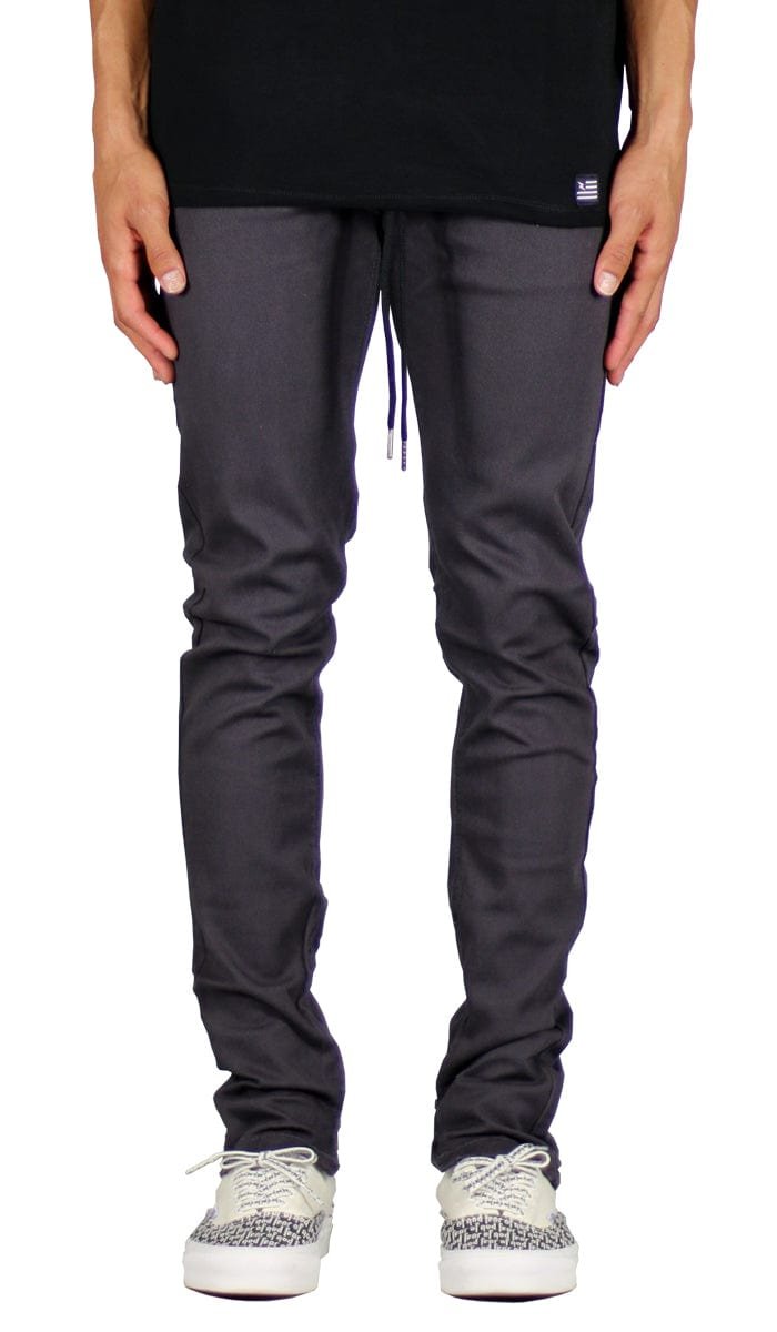 Charcoal Zipper Pants