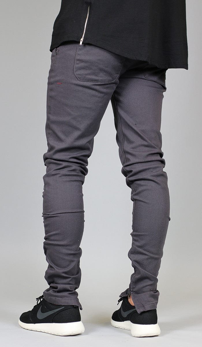 Charcoal Zipper Pants - Image 7