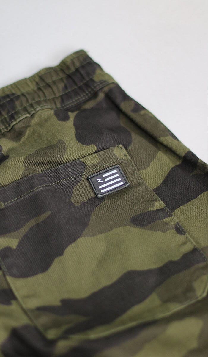 Olive Camo Zipper Pants - Image 9